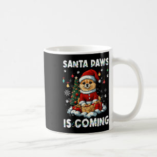 Taza De Café Decoraciones de árboles de navidad de Pomerania