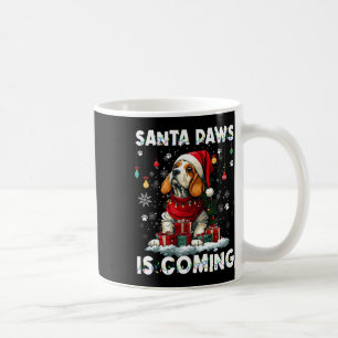 Taza De Café Decoraciones del árbol de navidad del perro de gan