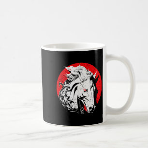 Taza De Café Decoraciones del Caballo del Zodiaco Chino 2026 Añ