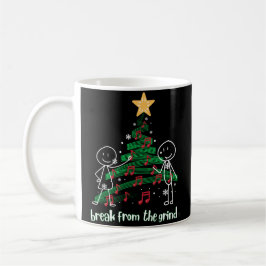 Taza De Café Decorar el tazón de café del árbol de navidad BFTG