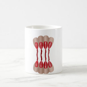 Taza De Café Dedo de vampiro V.2