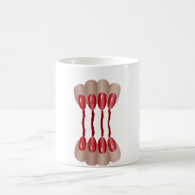 Taza De Café Dedo de vampiro V.2 (Centro)