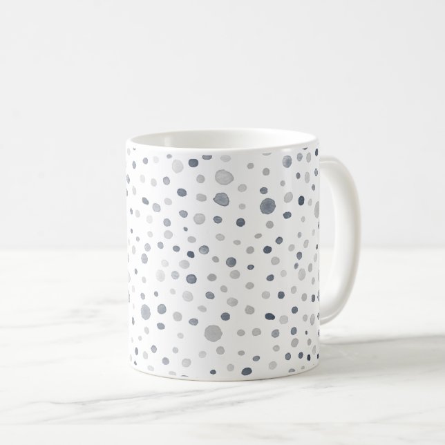 Taza De Café Dedos de acuarela Lucas Confetti (Anverso derecho)