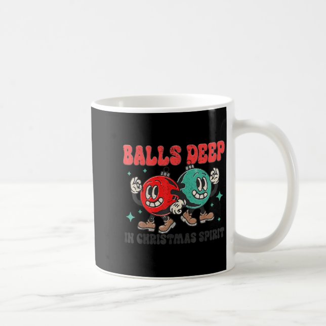 Taza De Café Deep In Christmas Srit Christmas Humorous Festive  (Derecha)