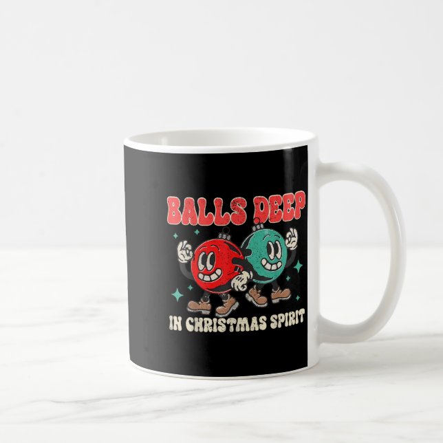 Taza De Café Deep In Christmas Srit Christmas Humorous Festive  (Derecha)
