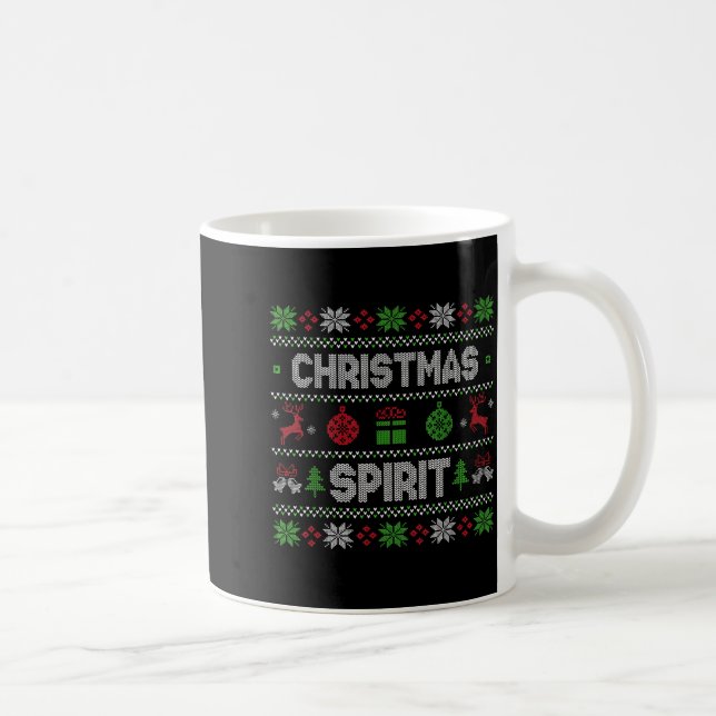 Taza De Café Deep In The Christmas Srit Matching Couples  (Derecha)