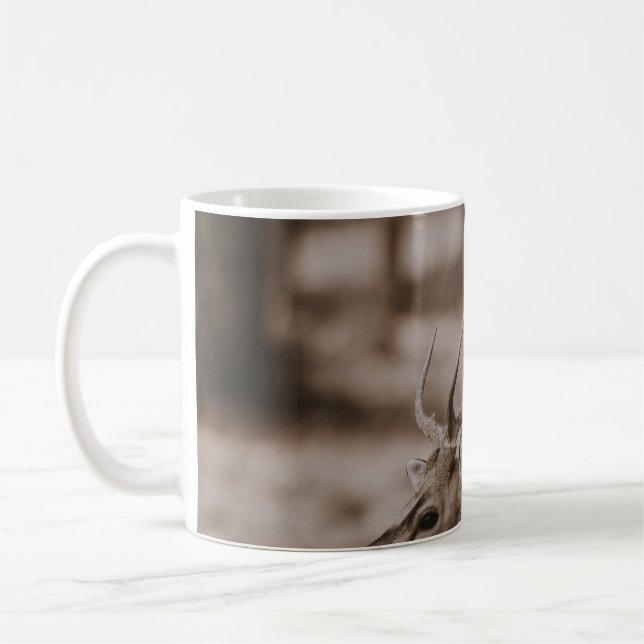 TAZA DE CAFÉ DEER CON ANTLERS (Izquierda)