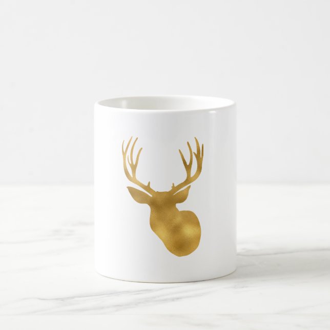 Taza De Café Deer de oro (Centro)
