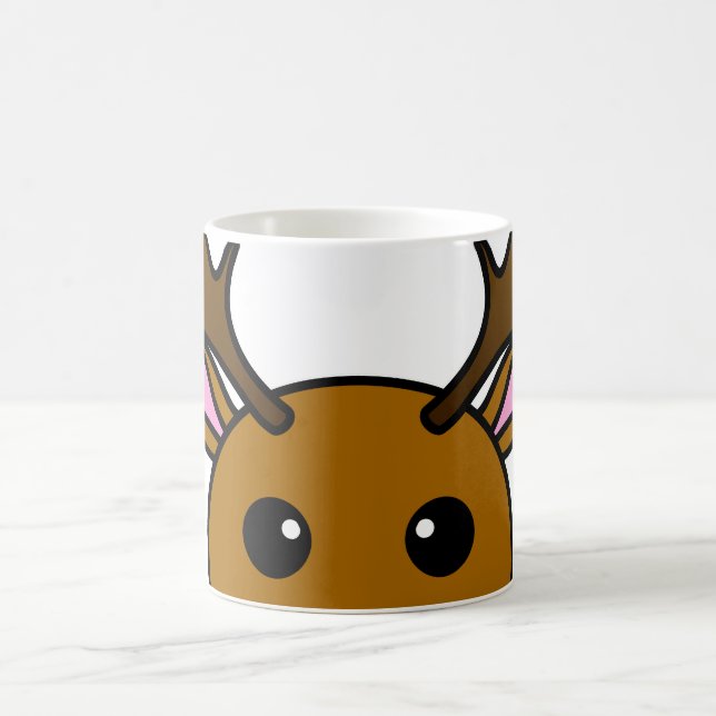 Taza De Café Deer de Personalizado lindo (Centro)