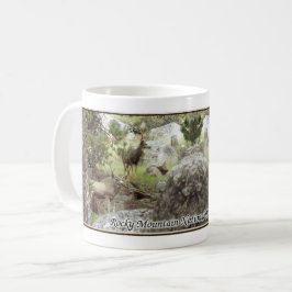 Taza De Café Deer en el Parque Nacional Rocky Mountain