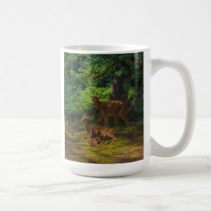 Taza De Café Deer en reposo por Rosa Bonheur Mug