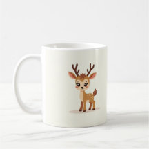 Deer Mug | Adorable Fawn Coffee Cup
