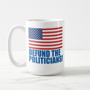 Taza De Café Defender A Los Políticos