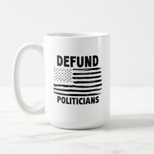 Taza De Café Defender el regalo retro estadounidense de los pol