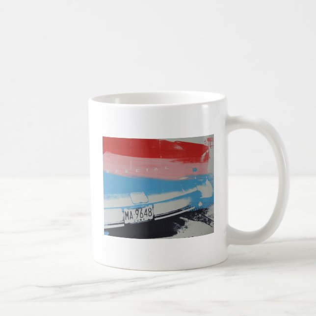 Taza De Café Defensa multicolora (Derecha)