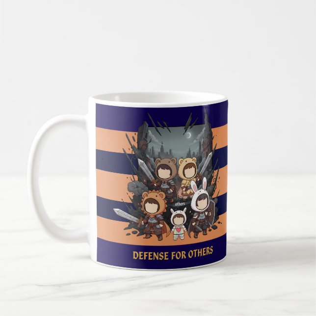 Taza De Café Defense for Others - Little Guardians (Izquierda)