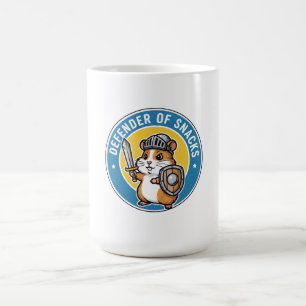 Taza De Café Defensor del Hámster de Snacks