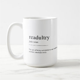 Taza De Café Definición de adulterio, amantes de los libros
