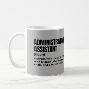Taza De Café Definición de asistente administrativo clásico