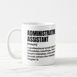 Taza De Café Definición de asistente administrativo de Guay