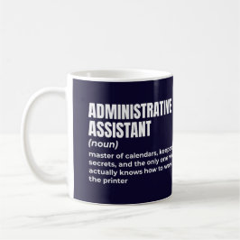 Taza De Café Definición de asistente administrativo sarcástico