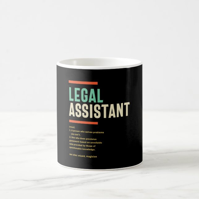 Taza De Café Definición de asistente jurídico (Centro)