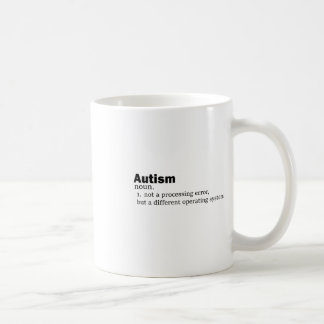 Taza De Café Definición de autismo: no es una discapacidad una