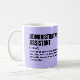 Taza De Café Definición de auxiliar administrativo divertidísim