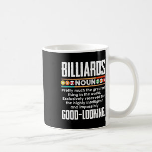 Taza De Café Definición de Billiards - Divertido Billiard 8 Bal