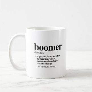 Taza De Café Definición de Boomer