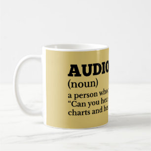 Taza De Café Definición de café para el Audiólogo