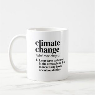 Taza De Café Definición de cambio climático