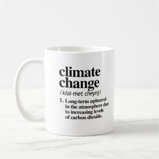 Taza De Café Definición de cambio climático