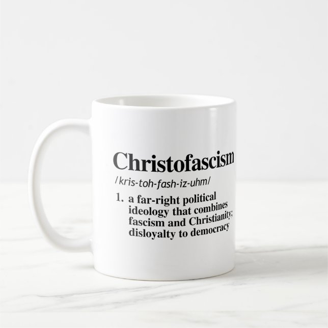 Taza De Café Definición de cristianismo (Izquierda)