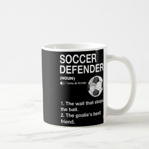 Taza De Café Definición de defensa de fútbol Jugador de fútbol