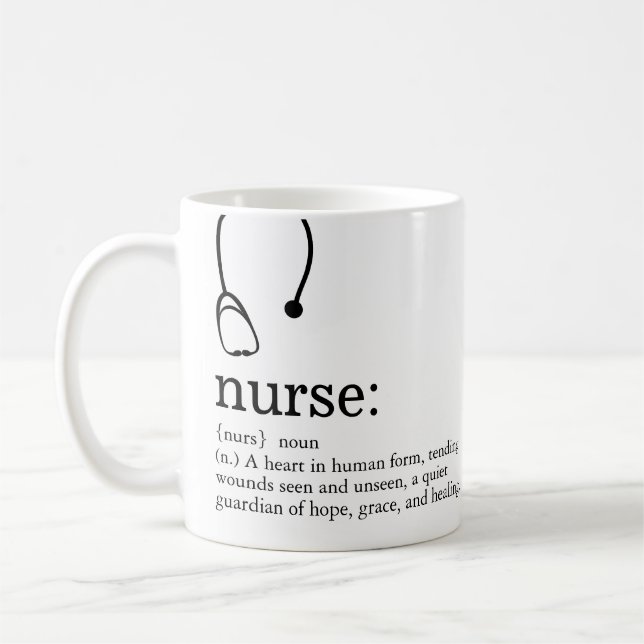 Taza De Café Definición de enfermera (Izquierda)