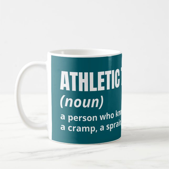 Taza De Café Definición de entrenador deportivo - Mug de entren (Izquierda)