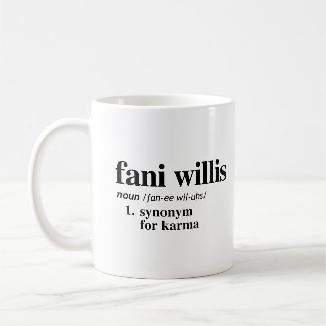 Taza De Café Definición de Fani Willis (Izquierda)