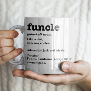 Taza De Café Definición de Funs - Tío Personalizable