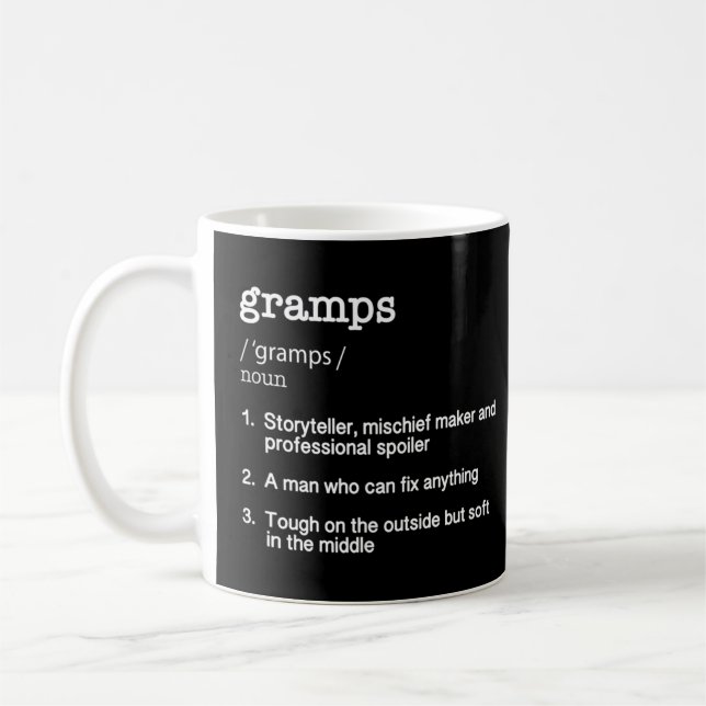 Taza De Café Definición de Gramps - Grasoso regalo del Día del  (Izquierda)