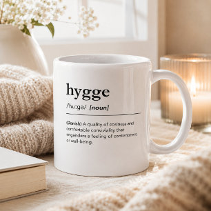 Taza De Café Definición de hygge temporada escandinava acogedor
