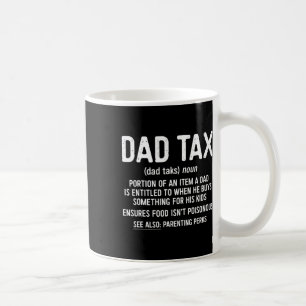 Taza De Café Definición de impuestos Camisa del Día del Padre