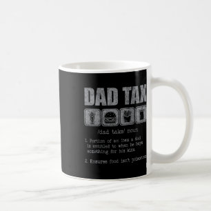 Taza De Café Definición de impuestos de papá divertida Chistes