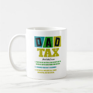 Taza De Café Definición de impuestos de papá Frase divertida de