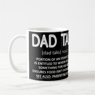 Taza De Café Definición de impuestos para papá Día del Padre