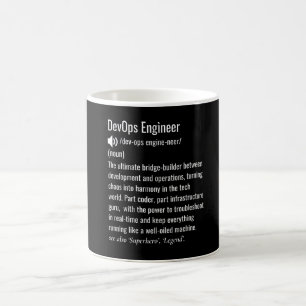 Taza De Café definición de ingeniero DevOps 