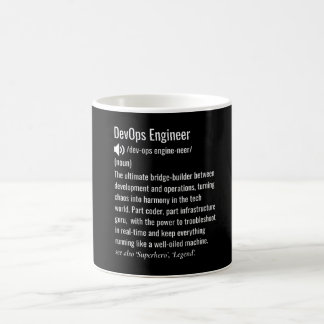 Taza De Café definición de ingeniero DevOps