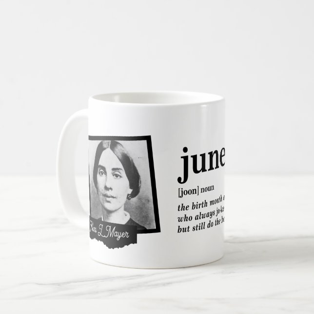 Taza De Café Definición de junio (Anverso izquierdo)