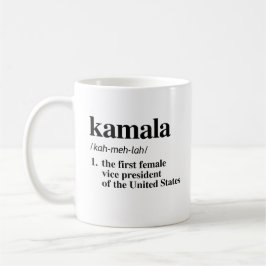 Taza De Café Definición de Kamala: Primera Vicepresidenta