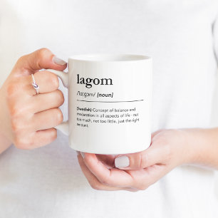Taza De Café Definición de lagom escandinavo sueco nórdico